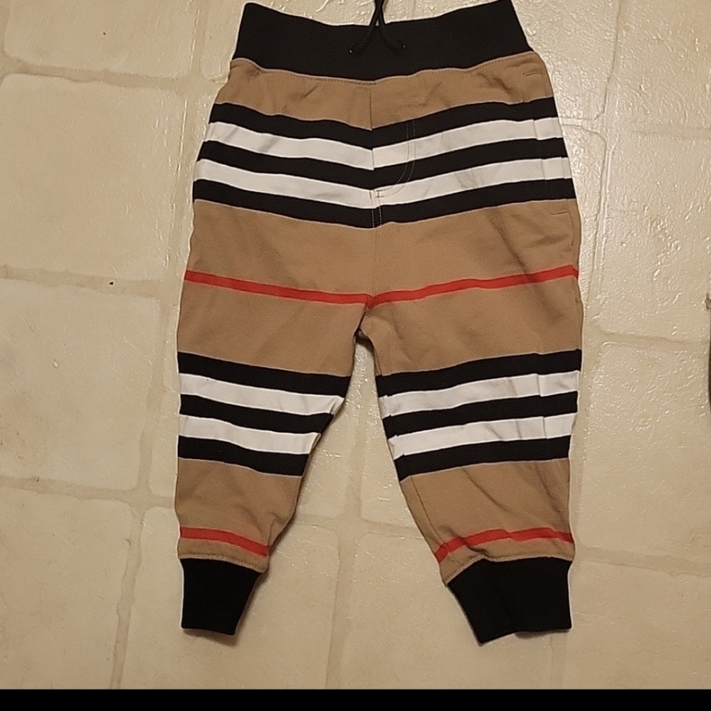 Burberry toddler sweat pants